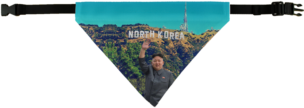 "north Korea Pet Bandana\ - Pet (1024x1024), Png Download