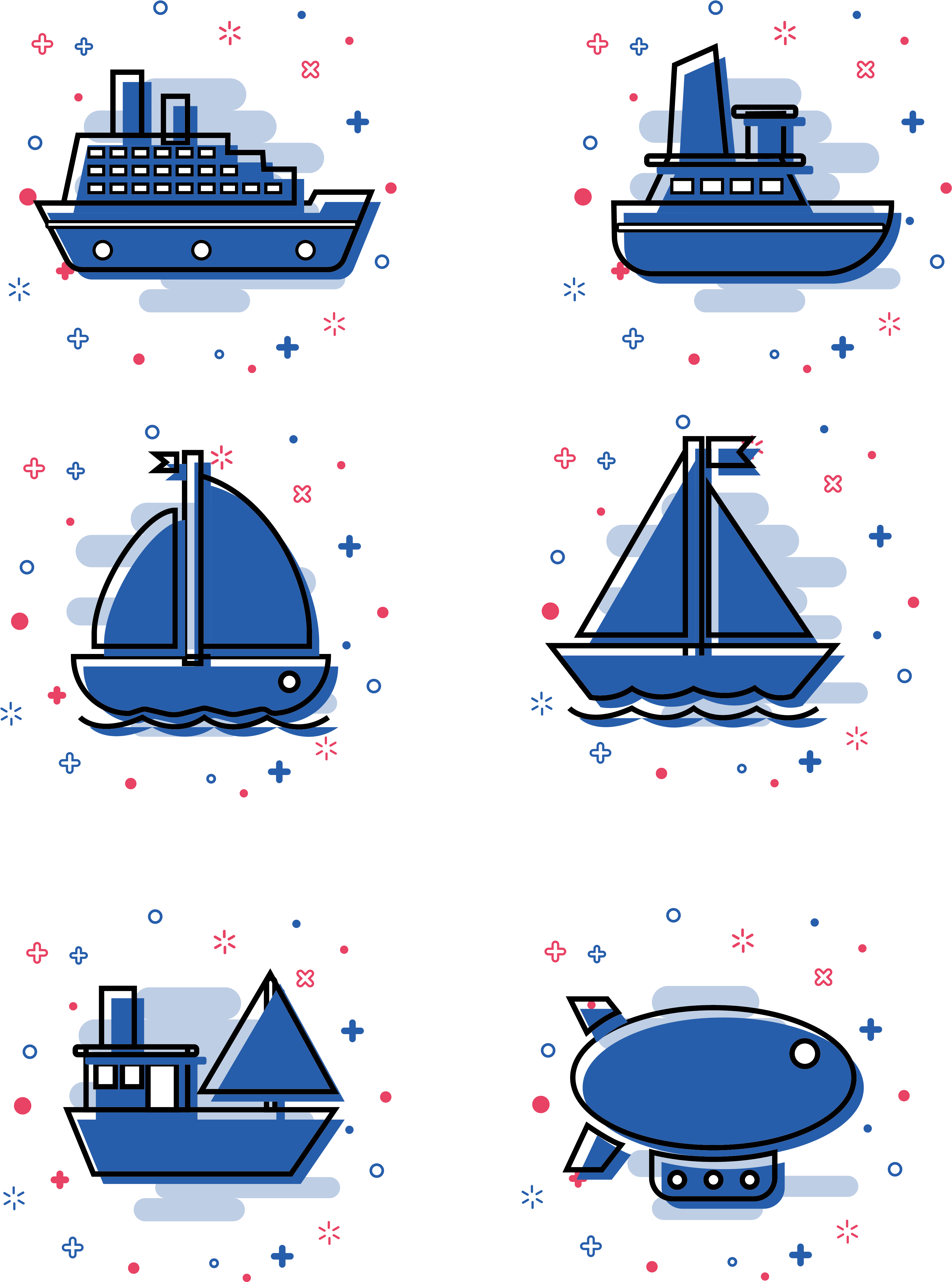 Mbe Style Vehicles Commercial Icon Elements Transportation (4267x5705), Png Download