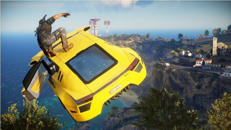 Just Cause 3 Ps4 Just Cause 3 Ps4 - Jeux De Voiture Sport (800x800), Png Download