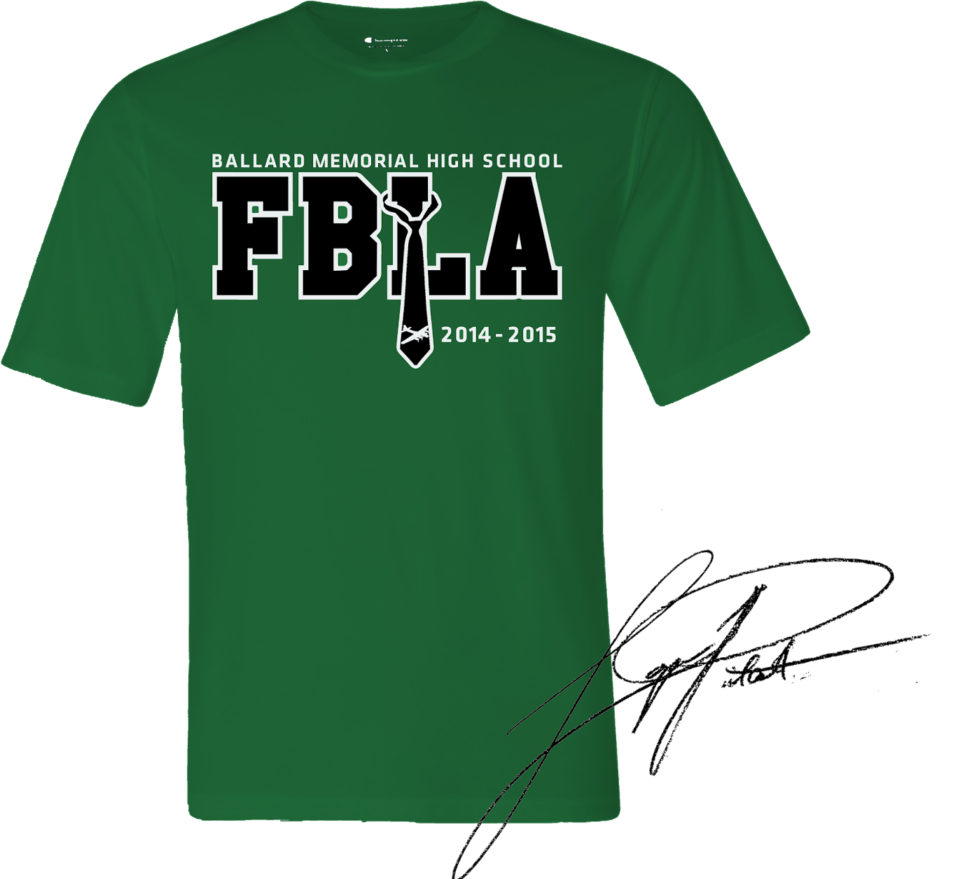 Ballard Memorial High School T-shirt Design - T Shirt Design Fbla (1600x1430), Png Download