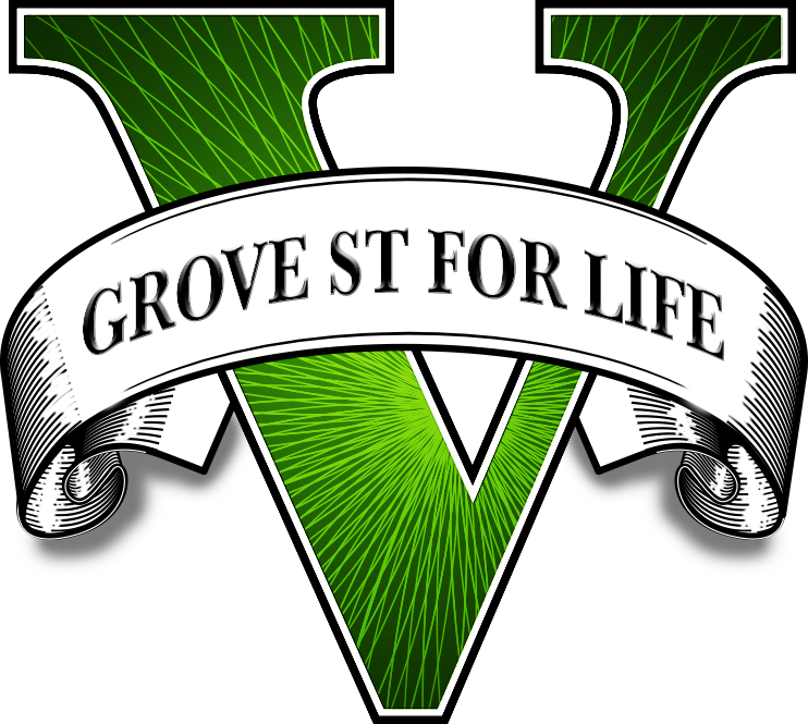 Join A Real Crew - Grove Street Gta Symbol (742x665), Png Download