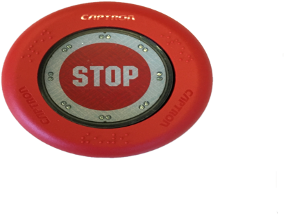 Stop Button Sensor - Circle (600x600), Png Download
