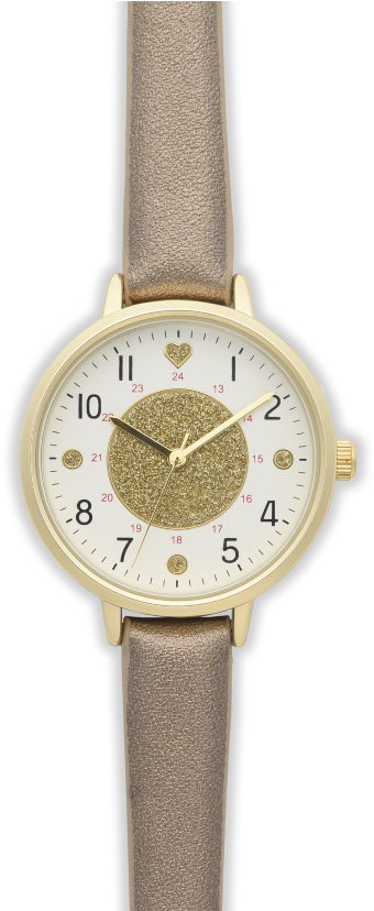 Glitter Watch - Strap (700x827), Png Download