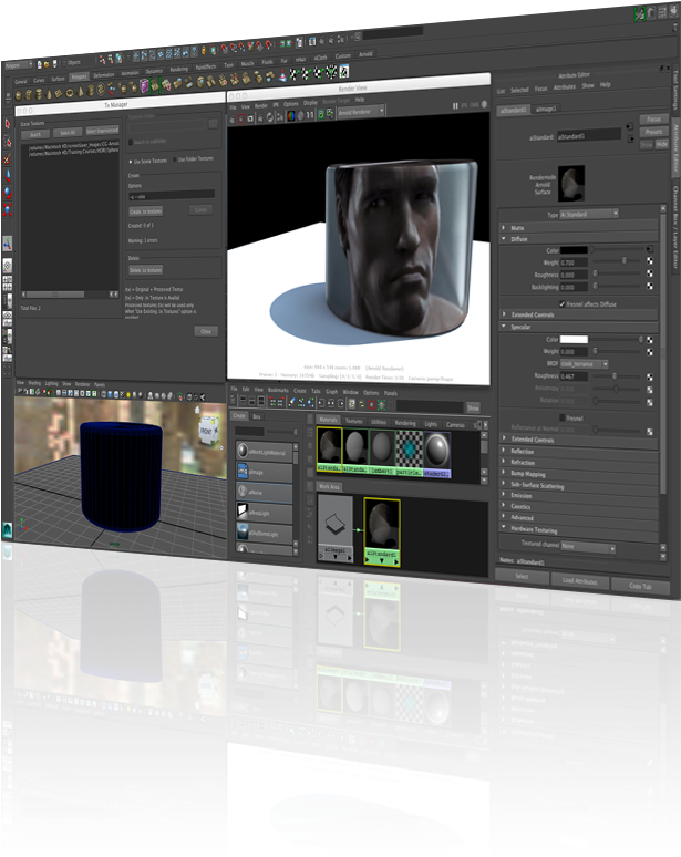 877 877 - Arnold Renders (634x796), Png Download