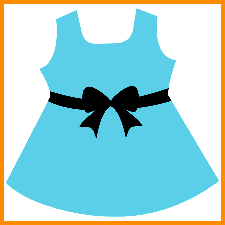 Shoes Clipart Baby Shoes Clipart Png Appealing U Y - Baby Girl Dress Clipart (930x930), Png Download