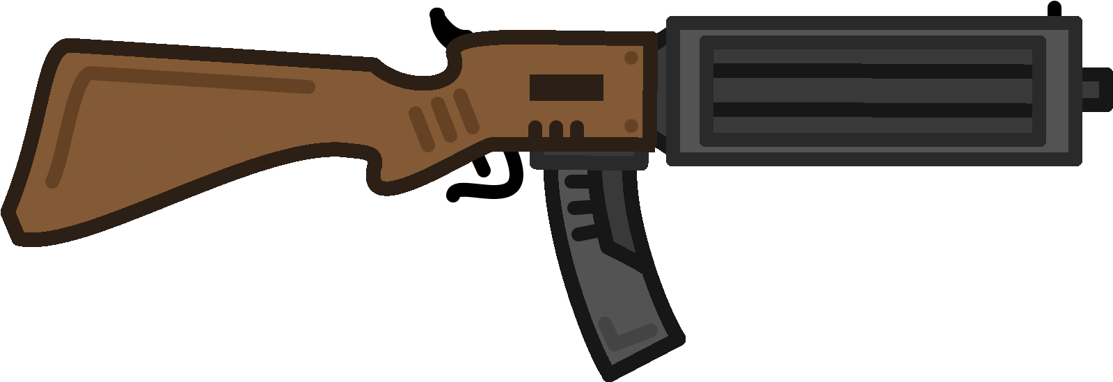 Http - //i - Imgur - Com/llrds9z - Assault Rifle (1672x612), Png Download