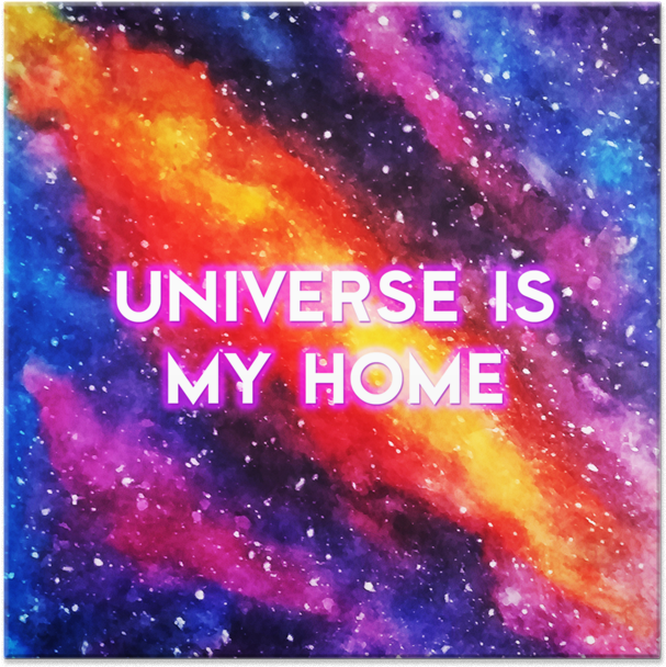 Azulejo Galaxy Universe De Bruna Ashbyna - Nebula (800x800), Png Download