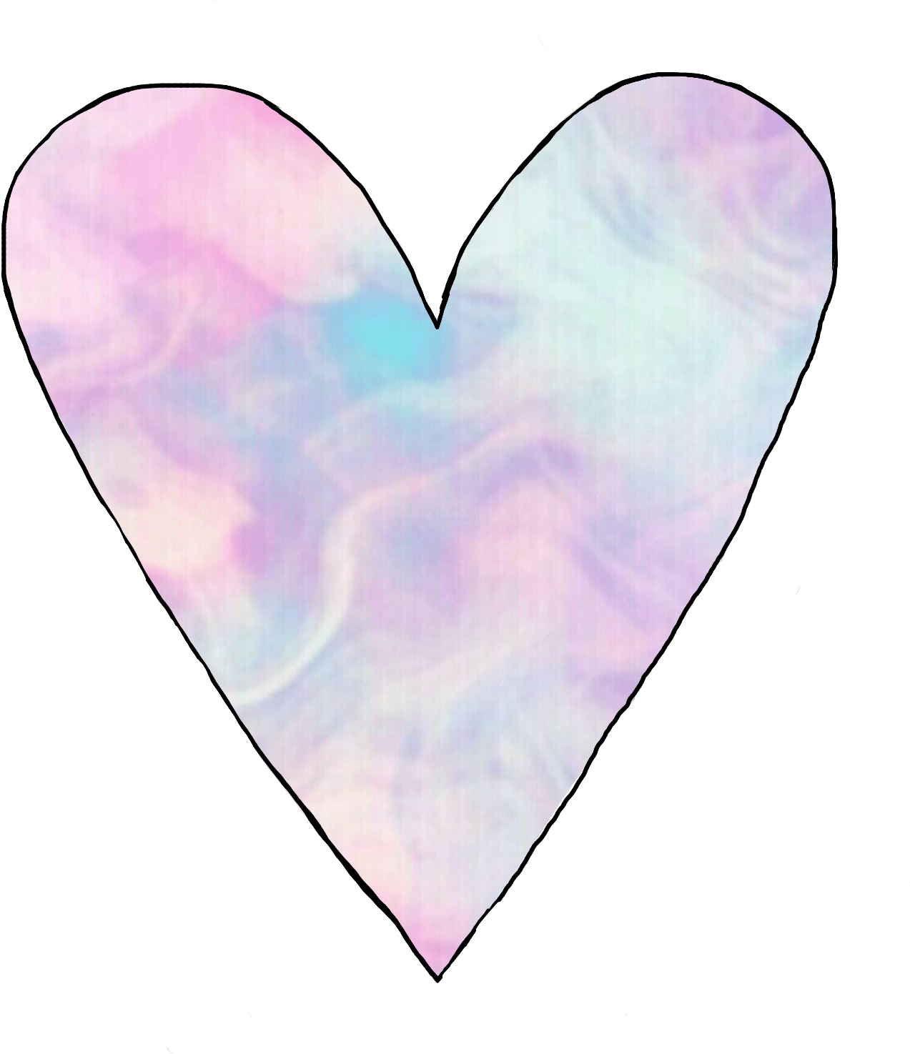Heart Galaxy Tumblr Hipster Love - Hipster Tumblr Love (2048x2048), Png Download