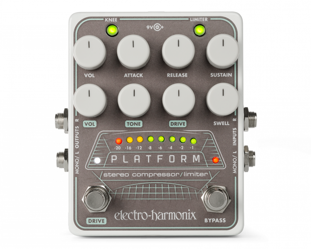 Electro Harmonix Platform Compressor/limiter Pedal - Limiter Pedal (1224x1224), Png Download
