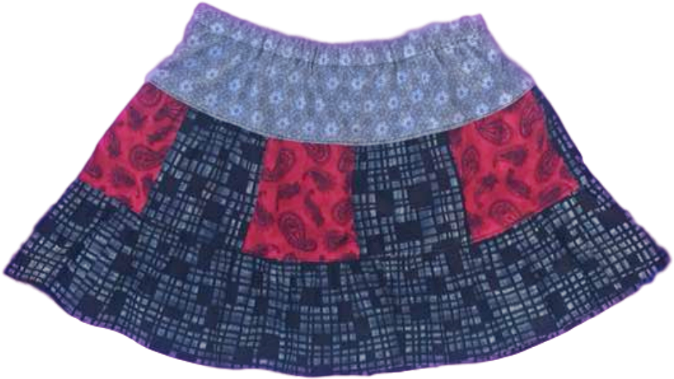 Hippie Festival Clothes Deadhead Tie Dye And - Miniskirt (1000x1000), Png Download