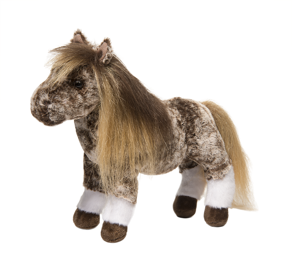 Gypsy Brown Dappled Shetland Pony - Stuffed Toy (1000x1000), Png Download