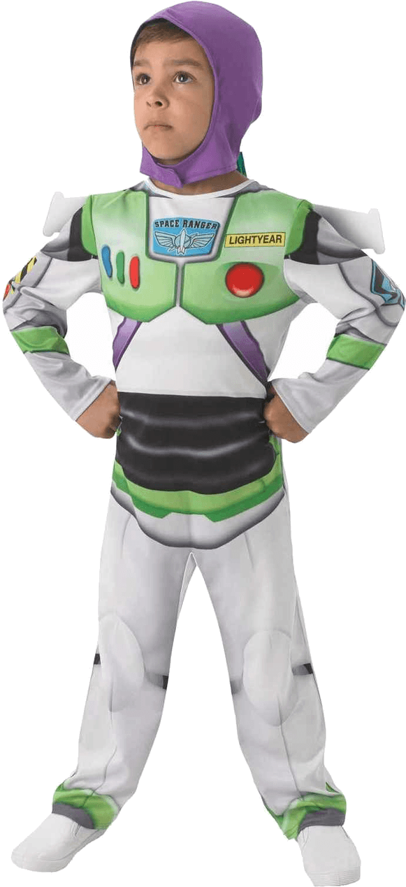 Child Buzz Lightyear Costume - Buzz Toy Story Costume (800x1268), Png Download