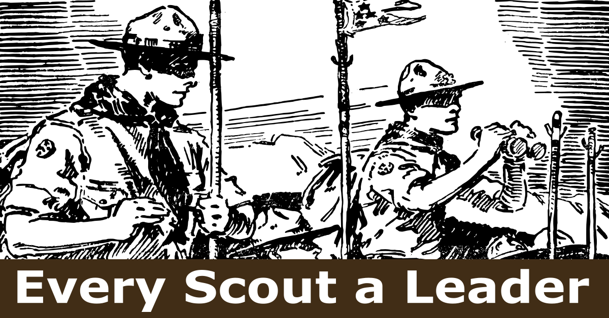 Every Scout Is A Leader - Every Scout A Leader (1200x628), Png Download