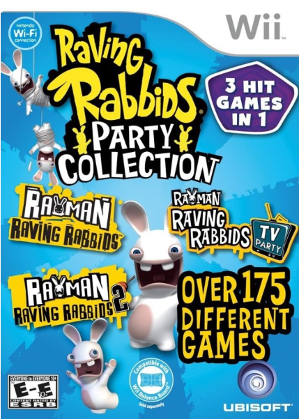 Rayman Raving Rabbids Party Collection (600x600), Png Download