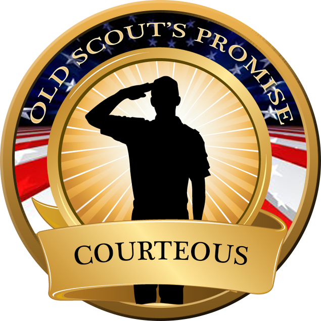 Scout Executive / Ceo - Boy Scout Being Courteous (635x635), Png Download