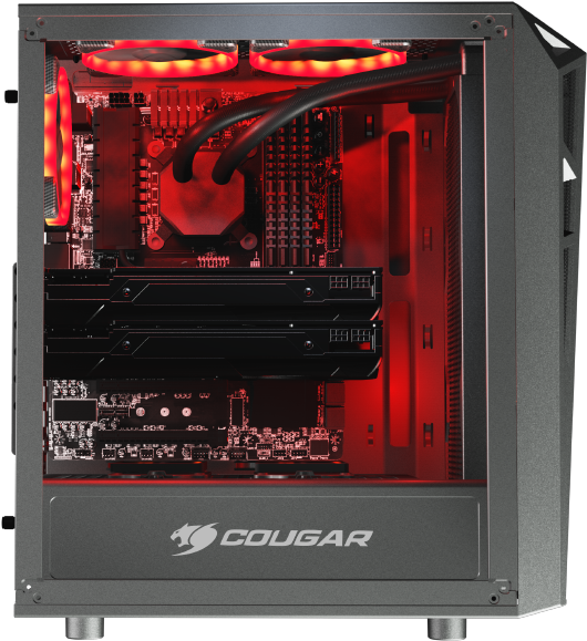 Photos - Case Cougar Turret Rgb (900x650), Png Download