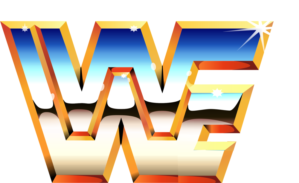Here's A Quick And Dirty 'shop I Did On The Original - Wwf Wrestling Logo Png (1000x612), Png Download