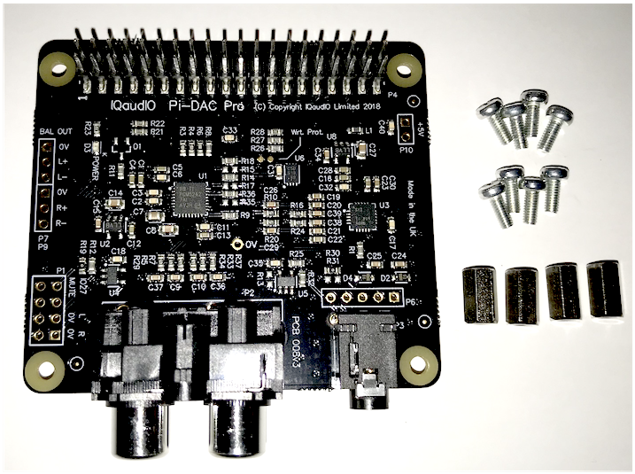 The Pi-dac Pro Plugs Directly On The Raspberry Pi A - Electrical Connector (1008x756), Png Download
