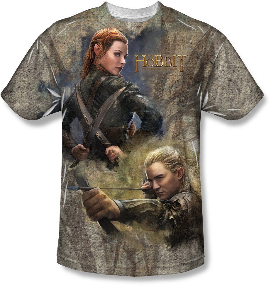 The Hobbit™ - Shirt (1000x1000), Png Download