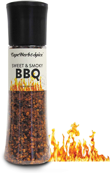 Tall Sweet & Smoky Bbq Grinder - Cape Herb And Spice Smoky Bbq (800x600), Png Download