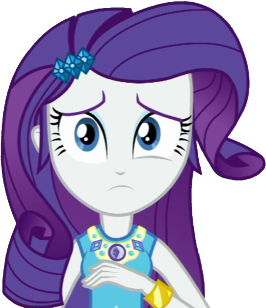 Gem, Jewelry, Rarity, Safe, Simple Background, Solo, - Mlp Equestria Girls Series Rarity (564x640), Png Download
