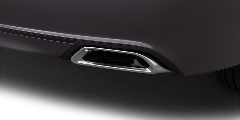 Chrome Tip Exhaust Pipe - Executive Car (800x400), Png Download