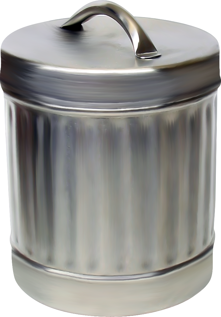 Trash Can Png, Download Png Image With Transparent - Мусорка На Прозрачном Фоне (726x1038), Png Download