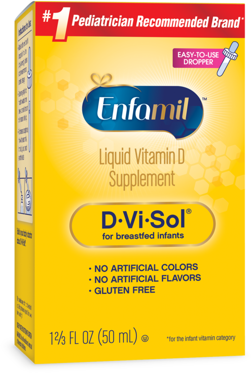 Enfamil D Vi Sol Liquid Vitamin D Supplement For Infants, - Enfamil Vitamin D (960x960), Png Download