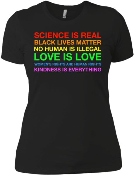 Science Is Real Black Lives Matter T-shirt, Hoodie - Active Shirt (600x600), Png Download