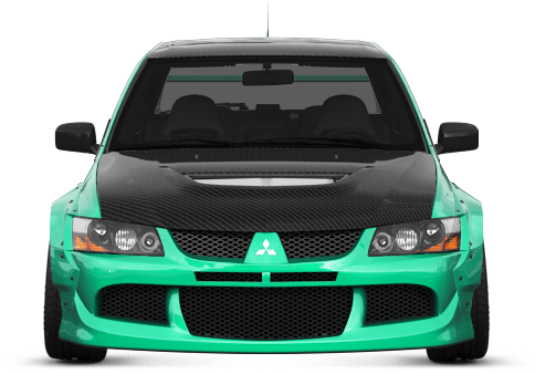 Mitsubishi Lancer Evo Ix'05 By Deathwing - Mitsubishi Lancer Evolution (1004x500), Png Download