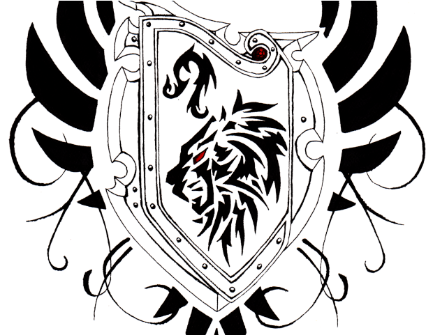 Lion Tattoo Clipart Crest - Leo Shield Tattoo (640x480), Png Download