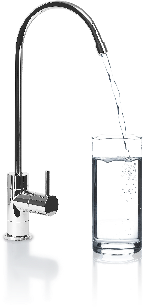 Reverse Osmosis Drinking Water System - Tap (559x1200), Png Download