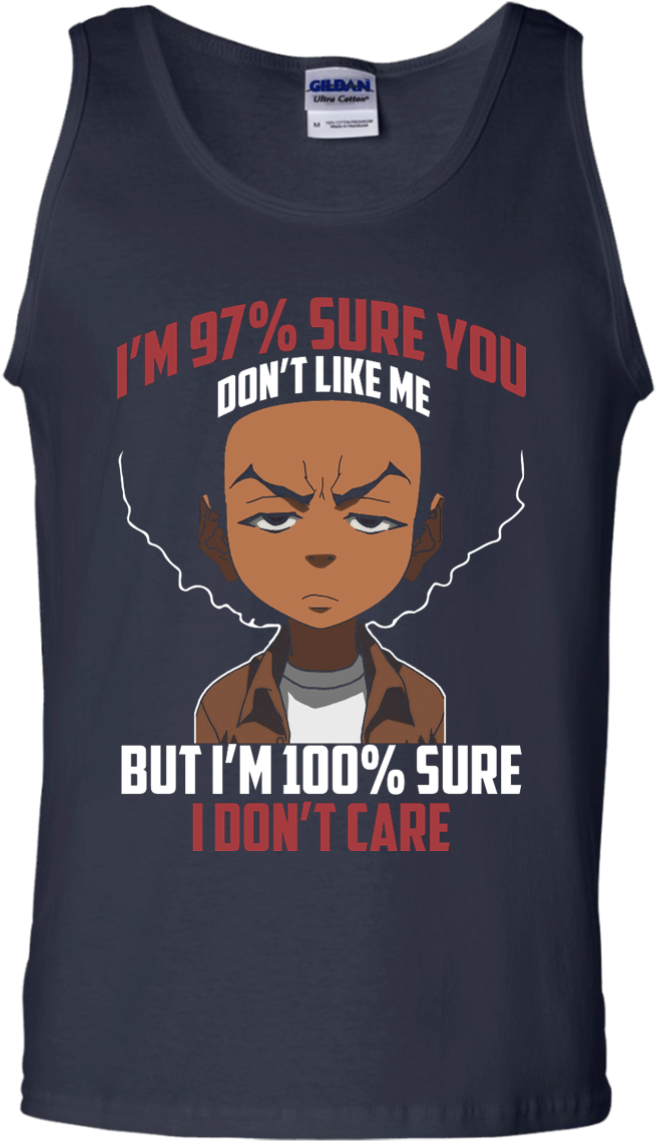 The Boondocks Shirts I'm 97 Percent Sure You Dont Like - Patriots Funny Tank Top (1155x1155), Png Download