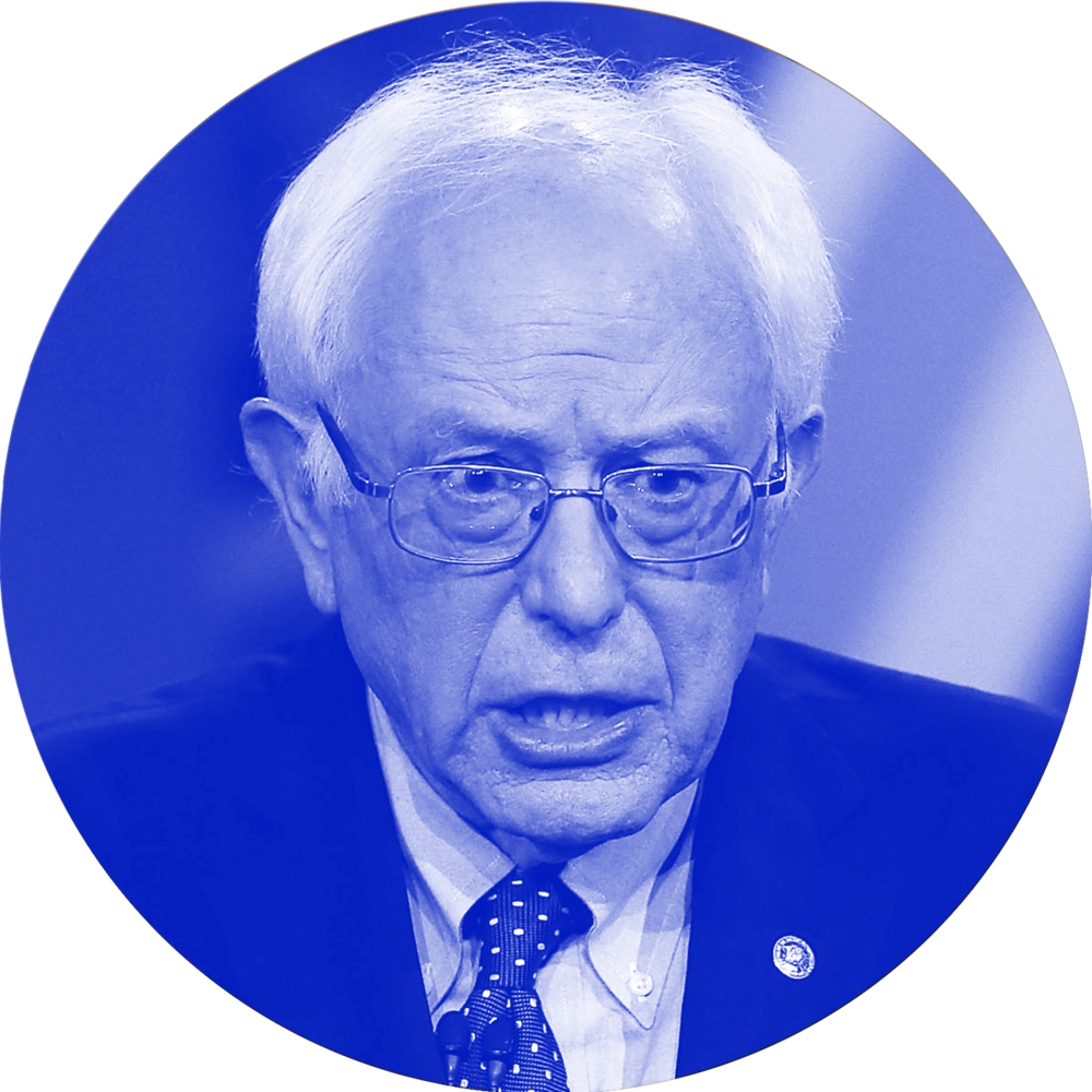 Relates To The Senate Is Packed With Trump's Potential - Jeff Sessions Bernie Sanders (1000x1000), Png Download