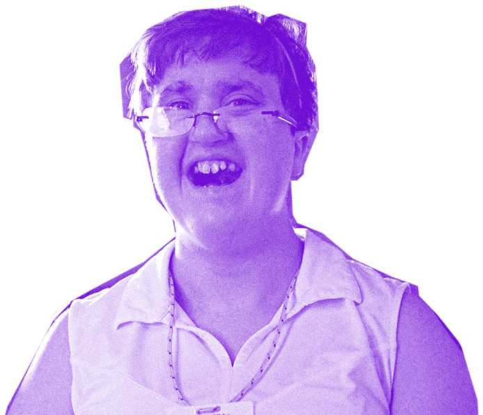 Lady Wearing Glasses - Human (700x600), Png Download