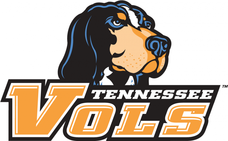 Tennessee Volunteers Iron On Stickers And Peel-off - University Of Tennessee Smokey Logo (750x930), Png Download