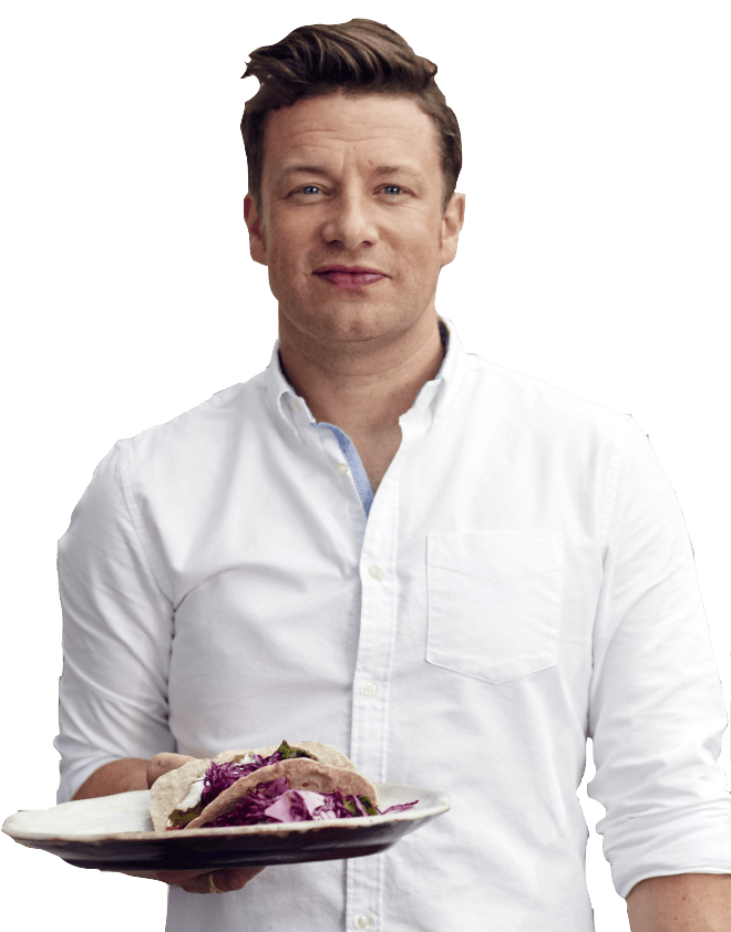 Jamie Oliver Holding Food (680x841), Png Download
