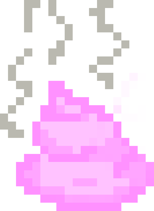 Shit Shitpost Pink Shit Aestethic Aesthetic Shit Pastel - Easy Pixel Art Cherry (500x684), Png Download
