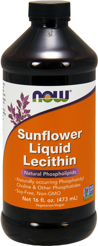 Find In Store - Now Foods Sunflower Lecithin (402x880), Png Download