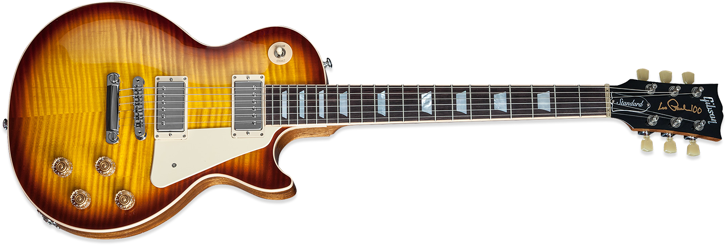 30 Dec 2015 - Gibson Les Paul Standard 2015 (1500x586), Png Download