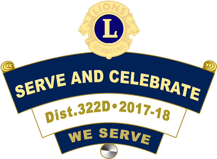 Lions Movement Started To Engage Itself For Positive - Lions Club Logo 2017 18 (895x656), Png Download