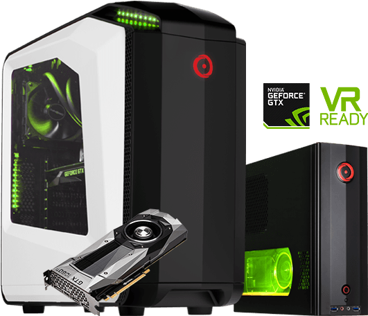 Origin Millennium And Chronos With Nvidia Geforce Gtx - Pc Nvidia Gtx 1080 Ti (635x516), Png Download