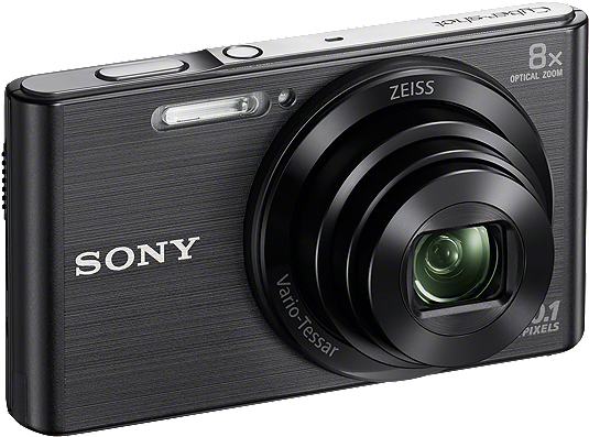 Más Vistas - Sony Cybershot Dsc W830 Blk (1014x500), Png Download