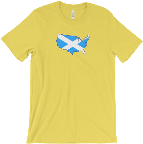 Scotland Usa T-shirt - Orange Bike T Shirt (600x600), Png Download