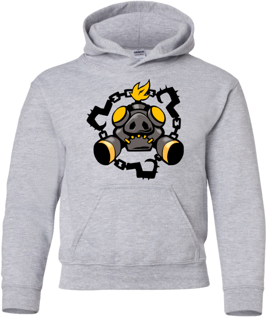 Overwatch Roadhog Chains Spray Youth - Sweatshirt (1024x1024), Png Download