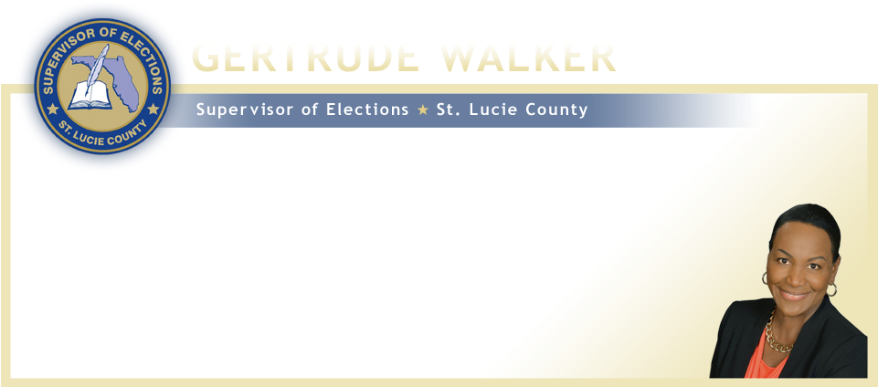 Lucie County Supervisor Of Elections Logo - Palm Beach County Supervisor Of Elections Logo (960x431), Png Download