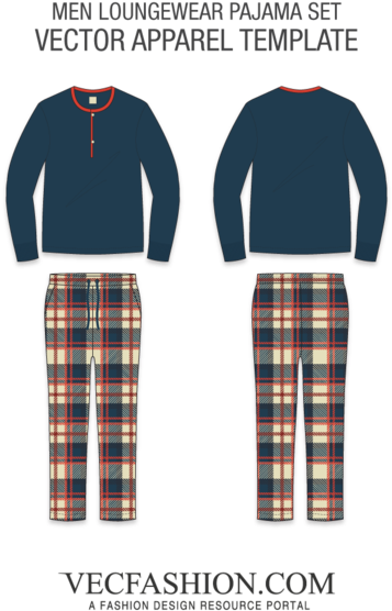 Freeuse Download Loungewear Pajama Set Vecfashion - Cropped Hoodie Template (600x600), Png Download