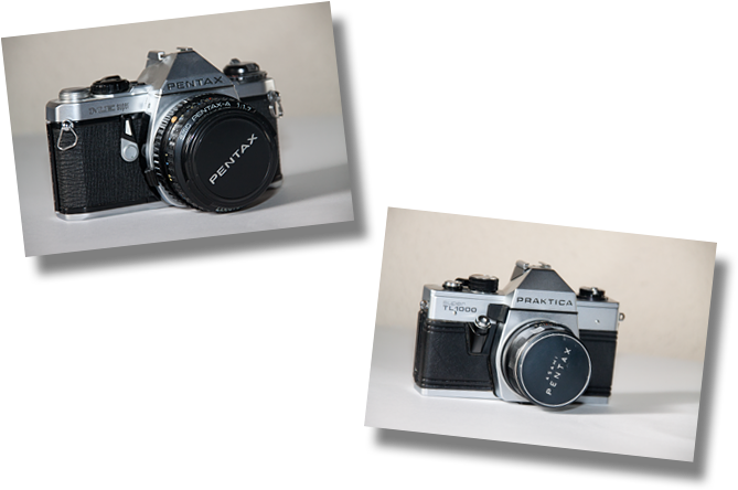 Una Cámara Réflex Es Una Cámara Fotográfica Cuya Imagen - Single-lens Reflex Camera (690x460), Png Download