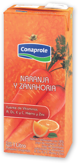 Conservación - Jugo Naranja Zanahoria Conaprole (600x600), Png Download