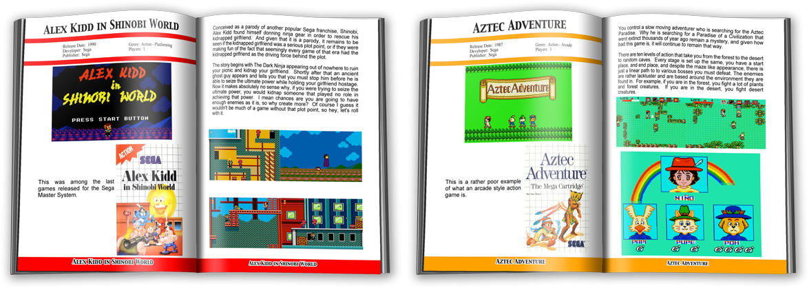 Each Game Comes With Full Details Of Its Release Date, - Book (1184x425), Png Download